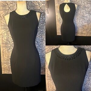1990’s beaded little black dress